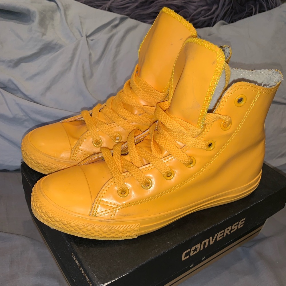 Yellow Converse